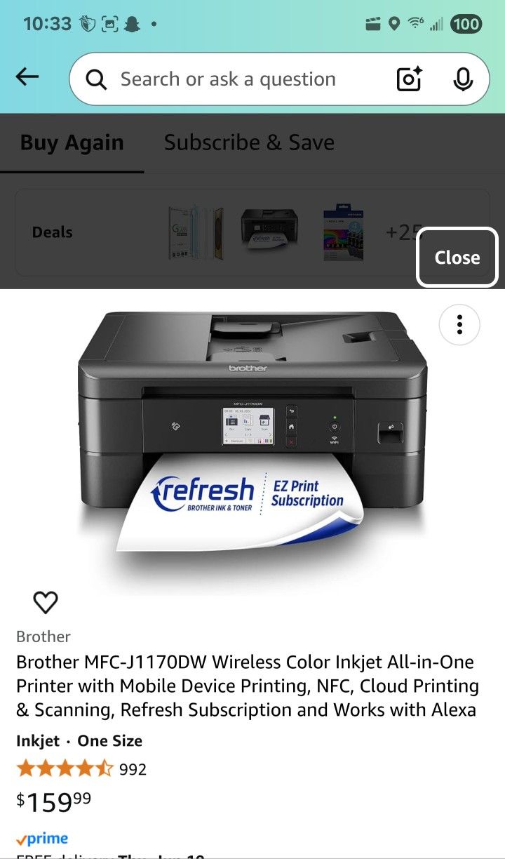 brother printer