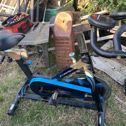 EXERCISE EQUIPMENT.. BOTH WORK FINE WERE IN SHED  FREE!  FREE! 