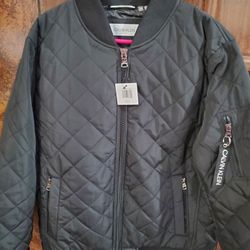 Mens Quilted Calvin Klein Jacket Size L