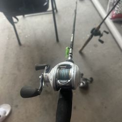 Bass Pro shops Johnny morris carbonlite Reel And Rod