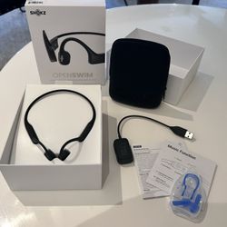 Like New SHOKZ OPENSWIM headphones Waterproof