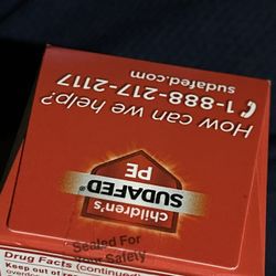 SUDAFED PE