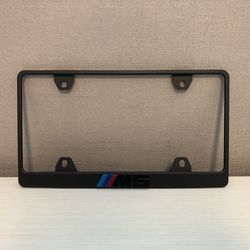 Metal Black M5 Frame with Color letters