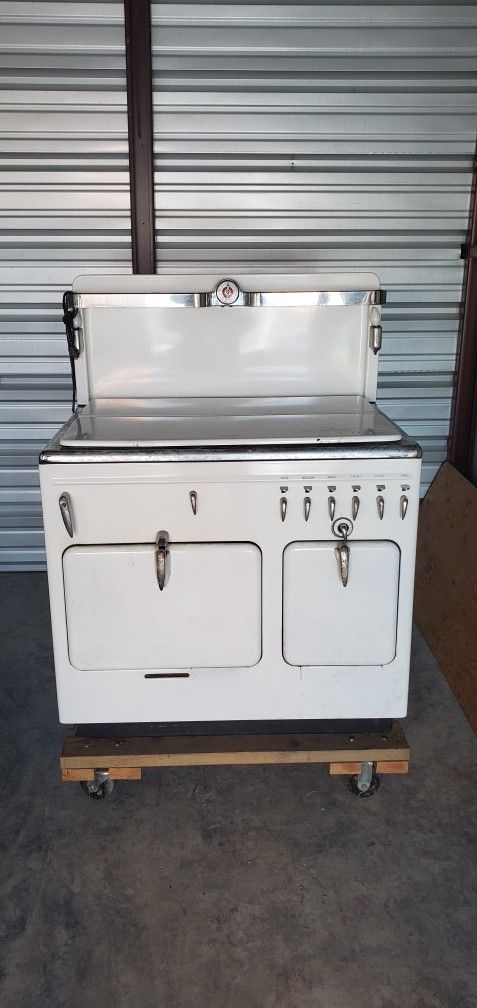 Vintage 1950s Chambers Gas Oven Stove Range