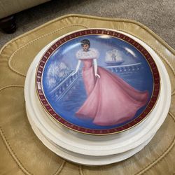 Numbered Barbie Plate REDUCED 