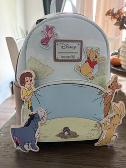 Disney Loungefly Winnie the Pooh 95th Anniversary Mini Backpack