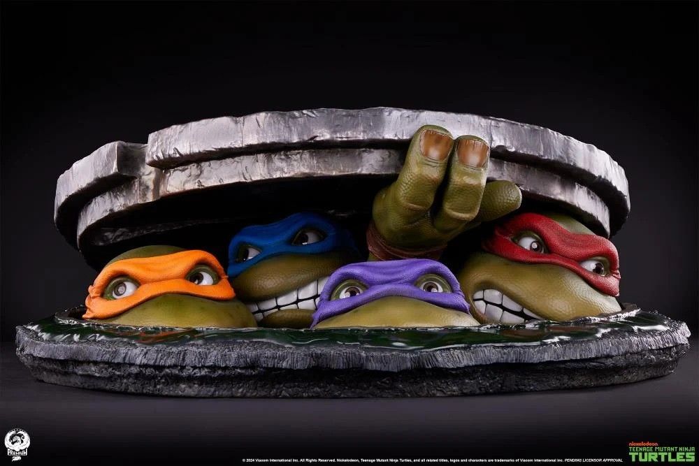 PCS Teenage Mutant Ninja Turtles (1990) Underground 1/1 Scale Diorama