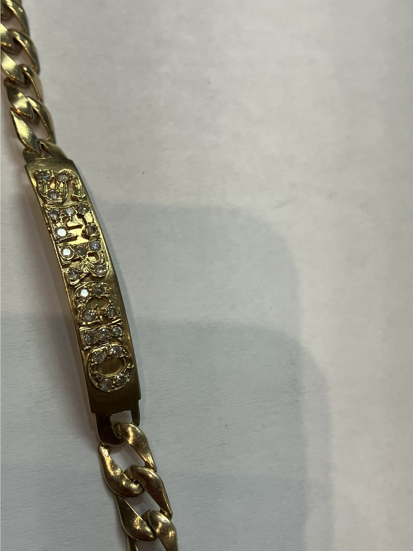 14k Gold Bracelet #109850-1 MJ