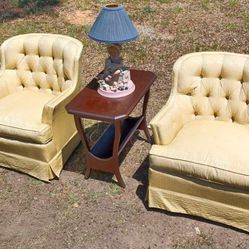 Vintage Sitting Chairs