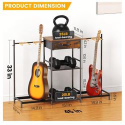 4 Tier Guitar Stand 1 Month Old