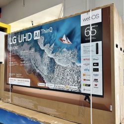 65” LG Smart 4K Led Uhd Tv