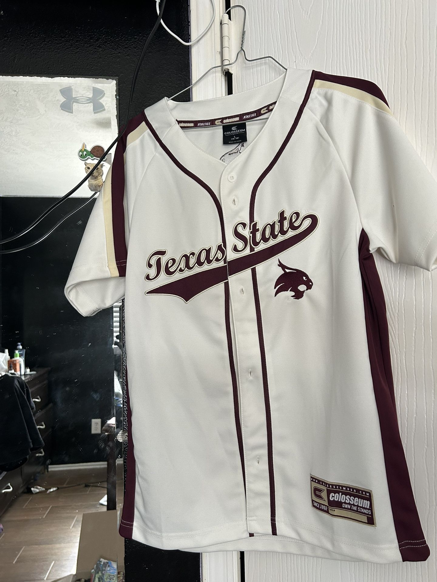 Texas State Baseball Jersey