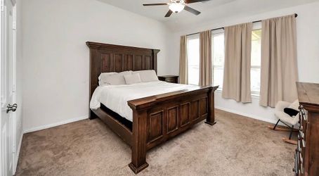 Dark Wood King Bed Frame