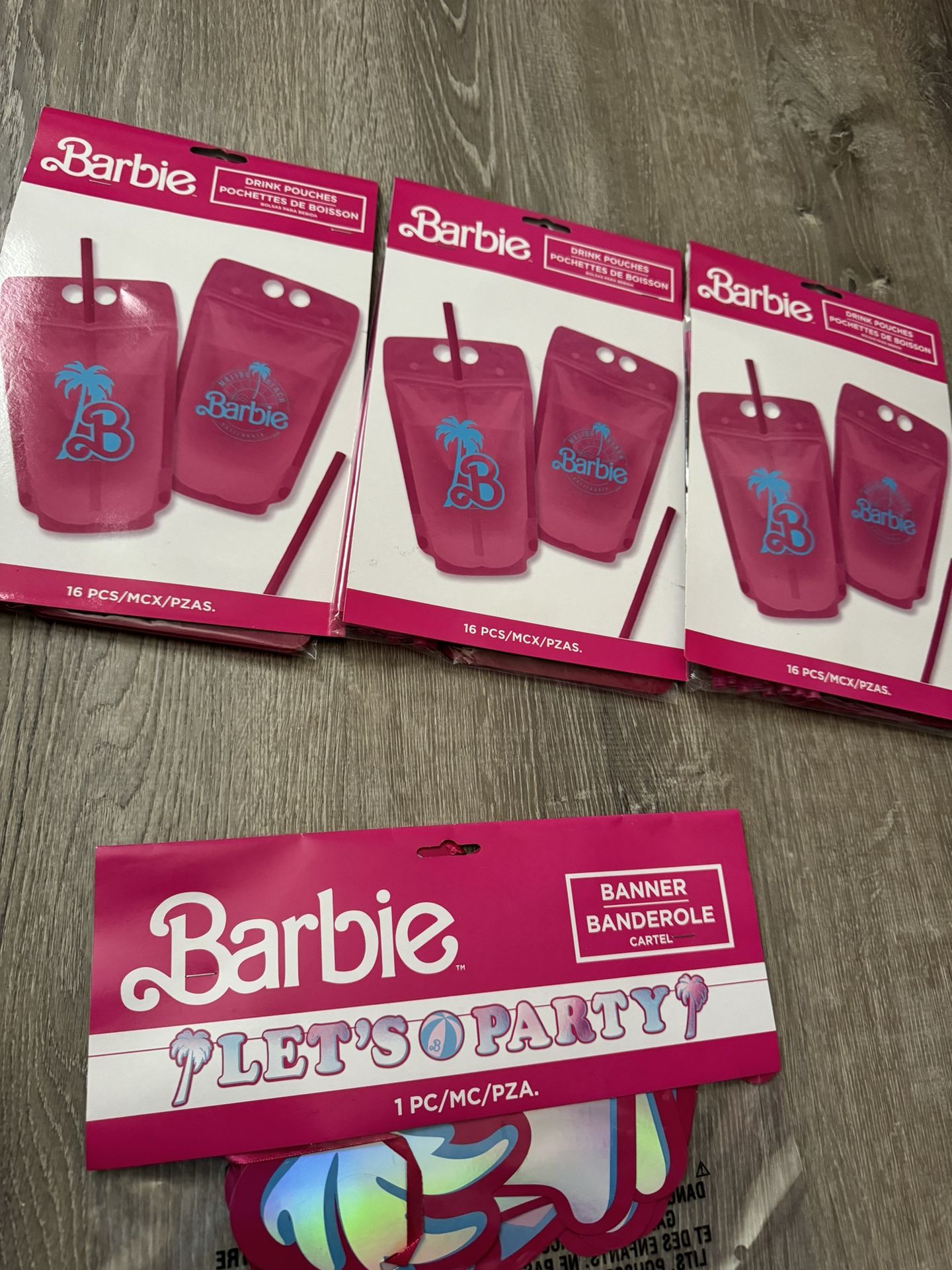 Barbie party supplies