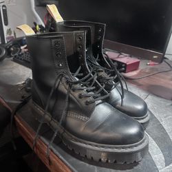 Doc Martens Black Boots Size 11