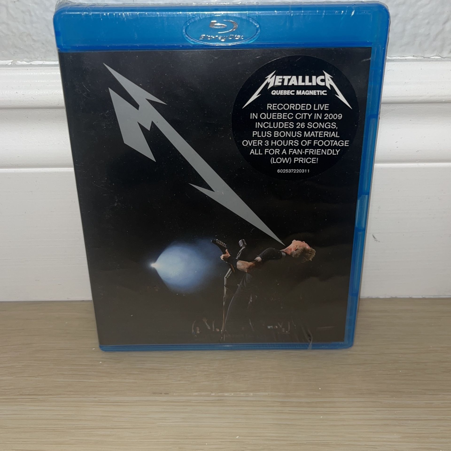 Metallica Quebec Magnetic Blu-ray New