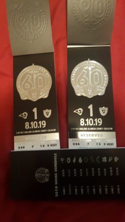 Raider Tickets & Parking Pass