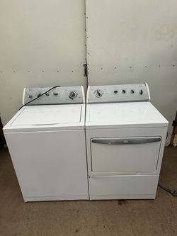 Whirlpool Washer And Dryer Laundry Set