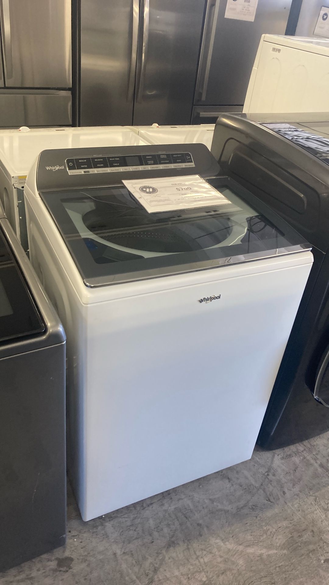 Whirlpool Top Load Washer With Agitator