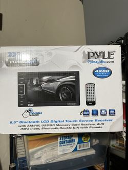 Pyle Bluetooth Digital Touch Screen Receiver