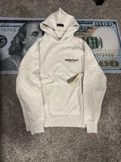 S light oat essentials hoodie
