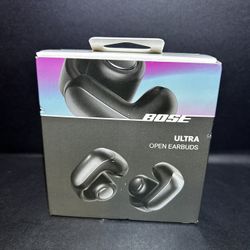 Bose Ultra Open-Ear True Wireless Bluetooth Open Earbuds - Black