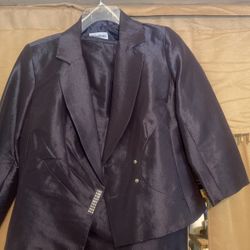 Purple Size 10 Sunday Suit 