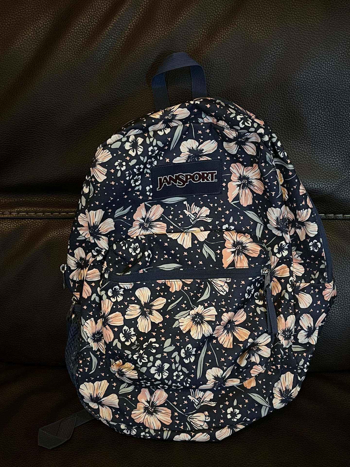 JanSport  Blue/flower Backpack