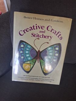 Hardcover stitch craft book