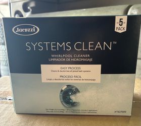 Jacuzzi Systems Clean Whirlpool Cleaner 5-Pack