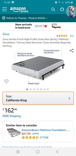 BOX SPRINGS. NEW in box. Easy assembly and Transport!