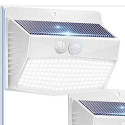 1 pack Solar Lights Outdoor Motion Sensor, Solar Security Lights with 3 Lighting Modes 