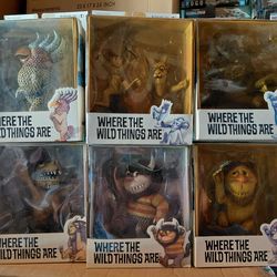 McFarlane where the wild things are set of 6