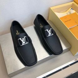Louis Vuitton Loafers Black Size 11