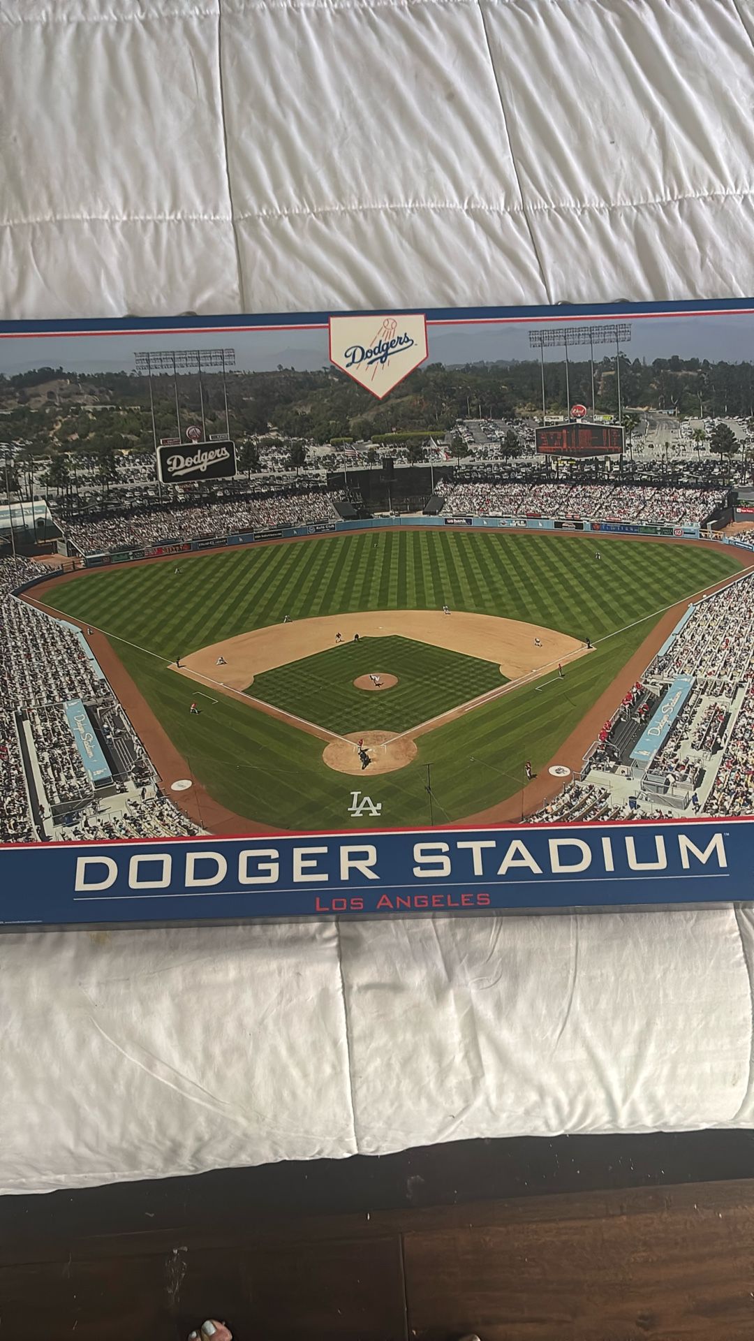 Dodgers stadium Canvas