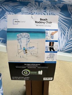 Mainstays Beach Rocking Chair