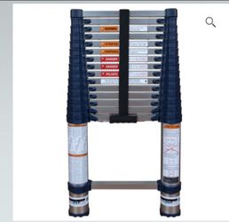 Core Distribution Xtend+Climb 785P+ Telescoping Ladder – 15.5 ft / 250 lb Capacity