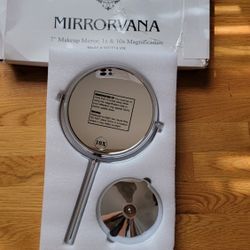 7" Makeup.mirror..1 And 10x Magnification 