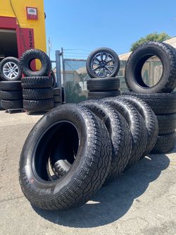 Goodyear all terrain A/T 275/65/18”