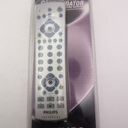 Phillips Universal Learning Remote Control PM525S 5 Devices Silver 
