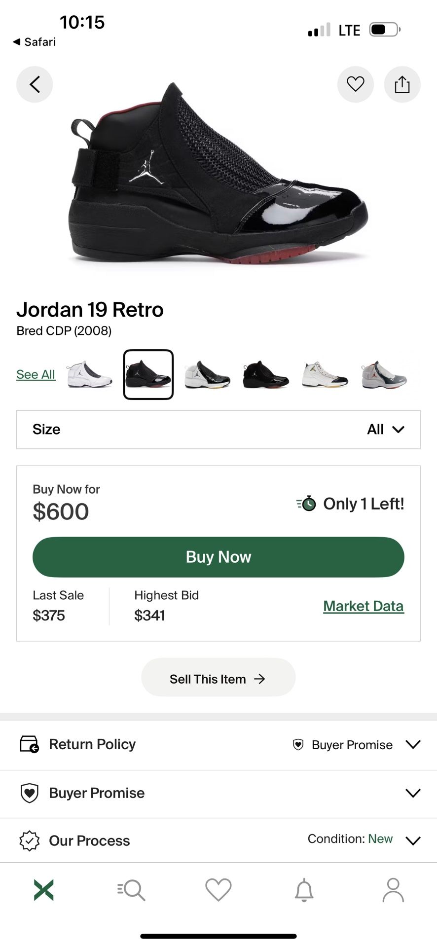 2008 Jordan 19  Retro Countdown Pack