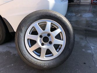 Rim n tire , good year tire new195/65/R15 used as spare for my Honda