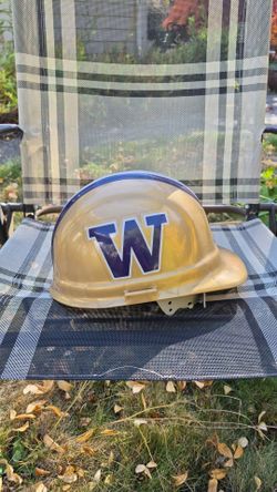 Washington huskies hardhat
