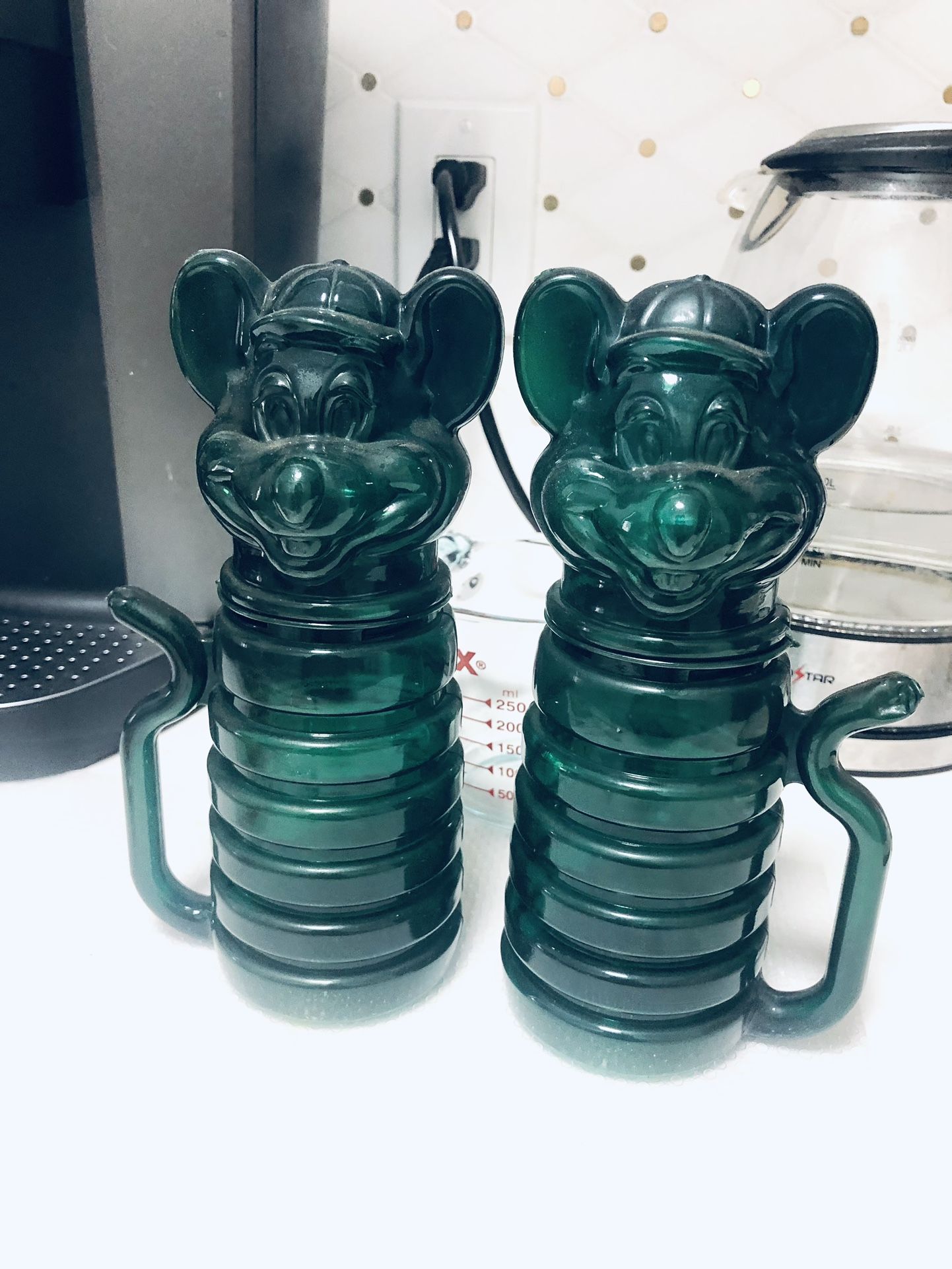 Reserved For Don - Chuck E Cheese Collectibles Two Cups With Sippy 90s