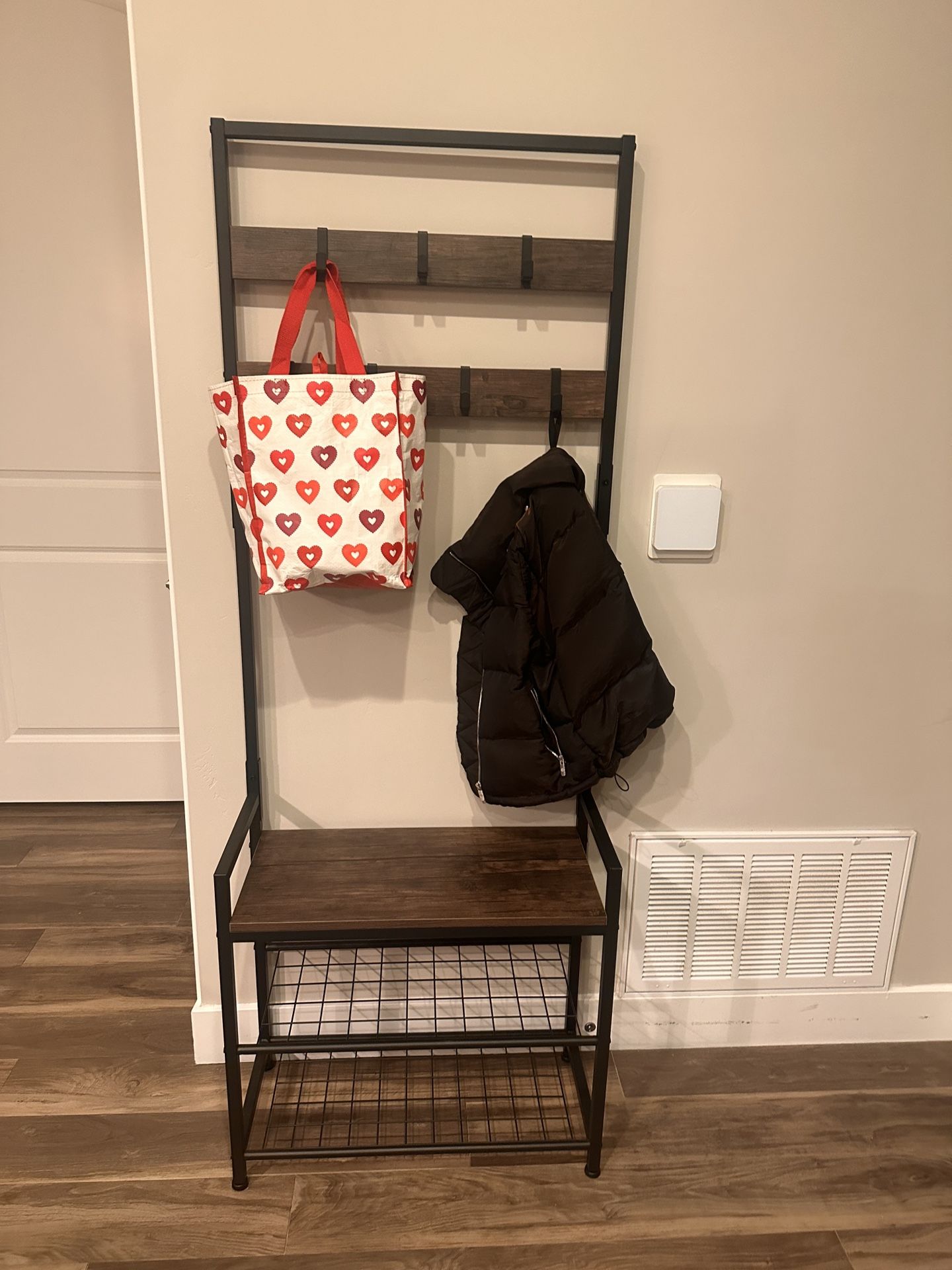 Coat rack and Shoe Storage