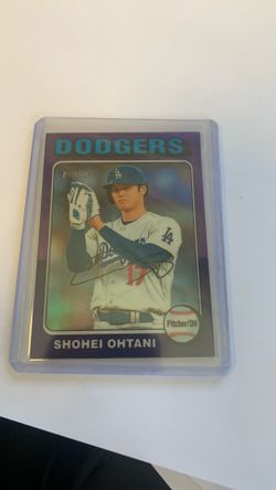 2025 Topps Heritage Chrome Purple Refractor Ohtani