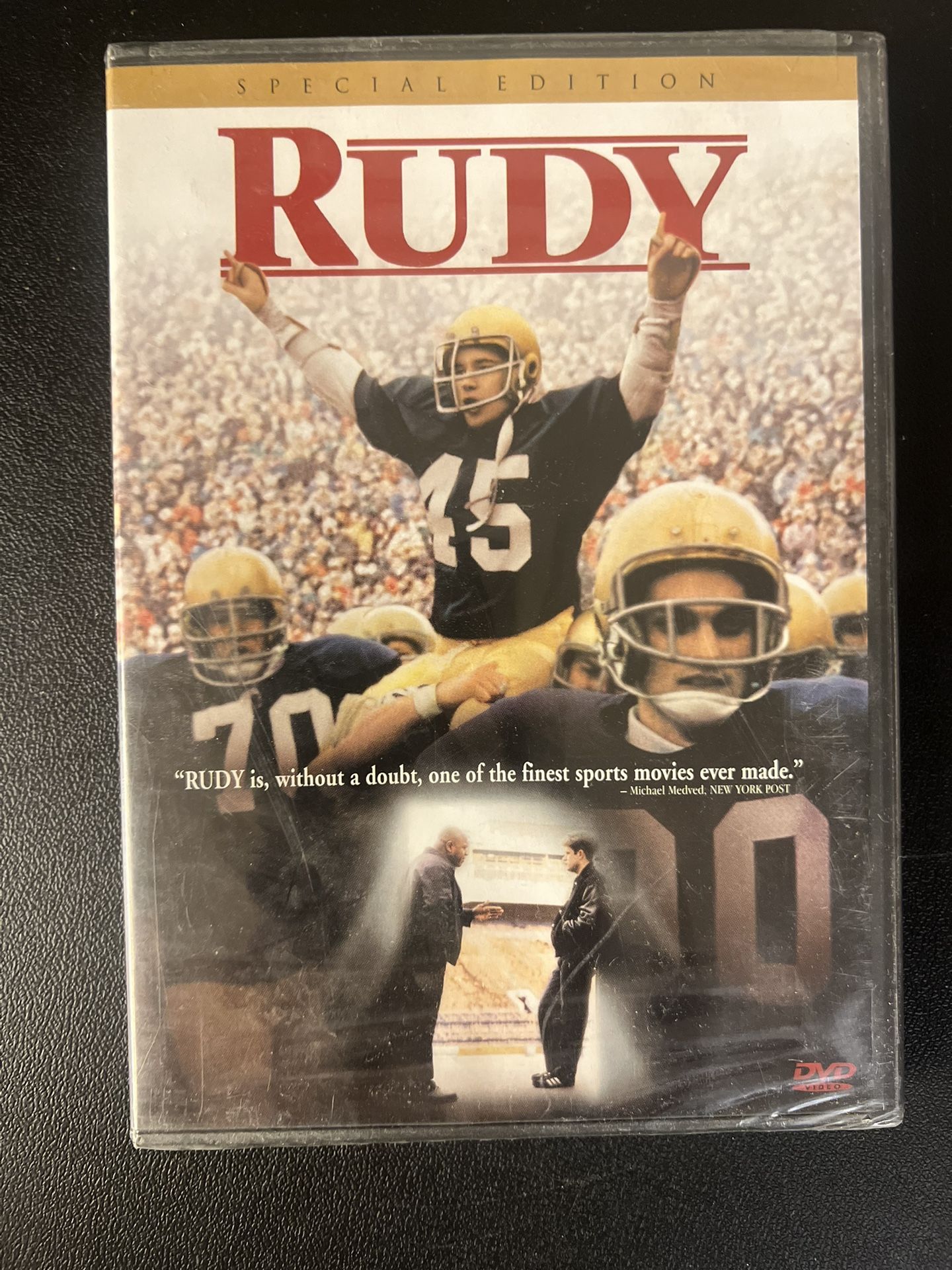Rudy (DVD, 2000, Widescreen, Special Edition) New Sealed
