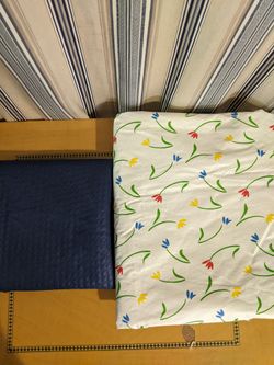 Tablecloths, 2 USED, 1 Martha Stewart Round Fabric 68 inches, 1 Vinyl 88 long 53 wide, great for long picnic table. Both $7.00, Exxon 2428 Lamar Alex
