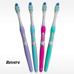 American Toothbrush Choose One Bi-Level Bristles Small Head Revere Made in USA