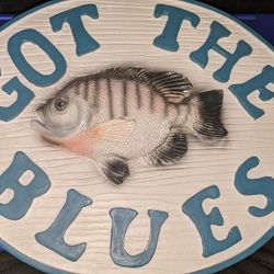 Vintage Fish Sign